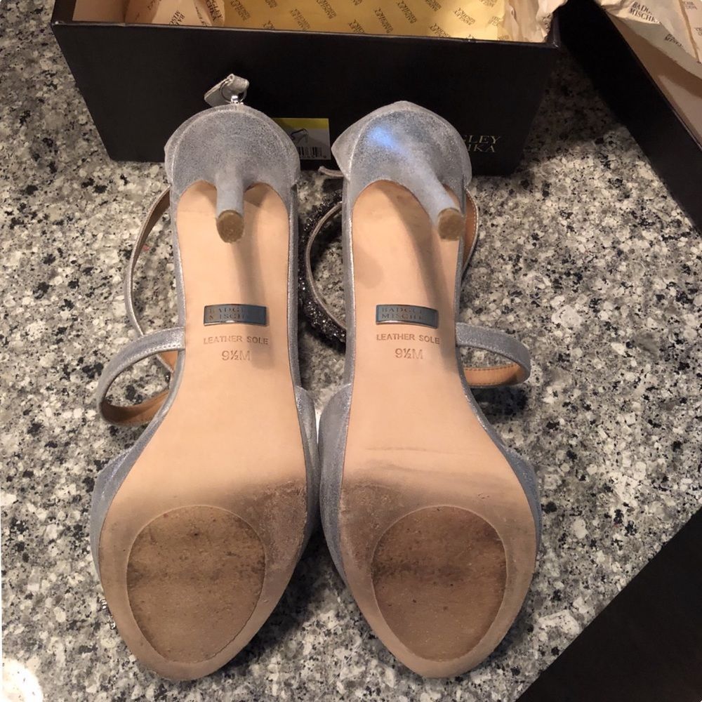 Badgley Mishka Flair-II Wedding Heeled Sandal - Picture 4 of 5